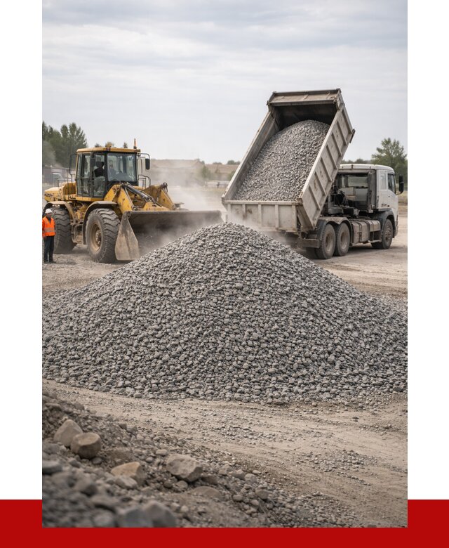 Купить щебень с доставкой в Кыштыме от 2597 руб. | ПРОНЕРУДКшт
