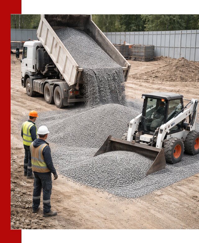 Доставка и продажа гранитного щебня фракции 0-5 в Кыштыме