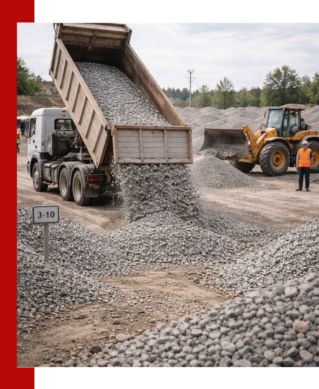 Гранитный щебень фракции 3–10: доставка и продажа в Кыштыме