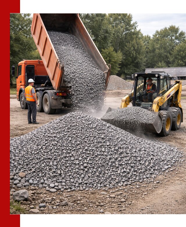 Купить гранитный щебень фракции 5–10 в Кыштыме с доставкой