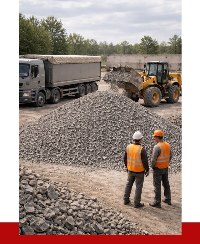 Гранитный щебень фракция 5-20 в Кыштыме от 4362 руб | ПРОНЕРУДКшт