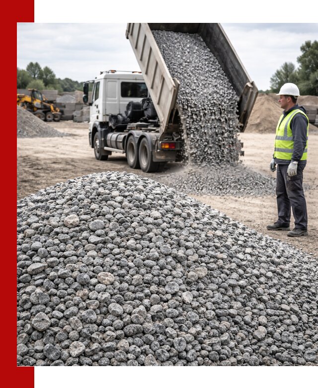 Доставка и продажа гранитного щебня фракции 5-20 в Кыштыме