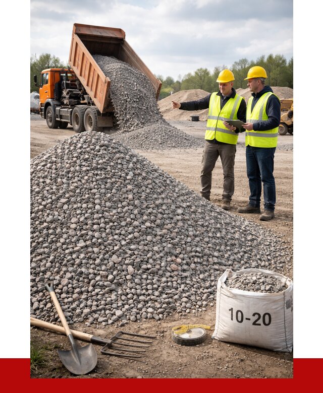 Гранитный щебень фракция 10-20 в Кыштыме от 4362 руб.|ПРОНЕРУДКшт