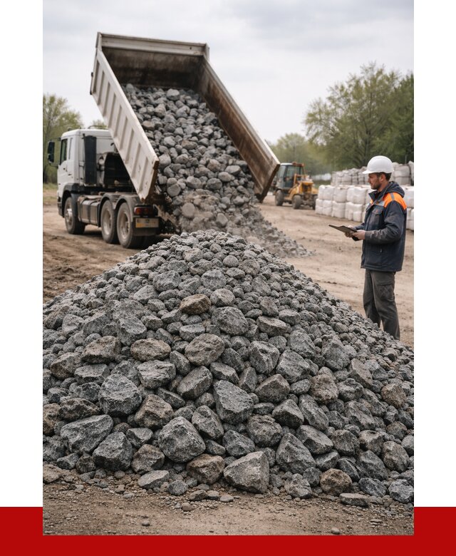 Гранитный щебень фракция 100-200 в Кыштыме от 4362 р. ПРОНЕРУДКшт