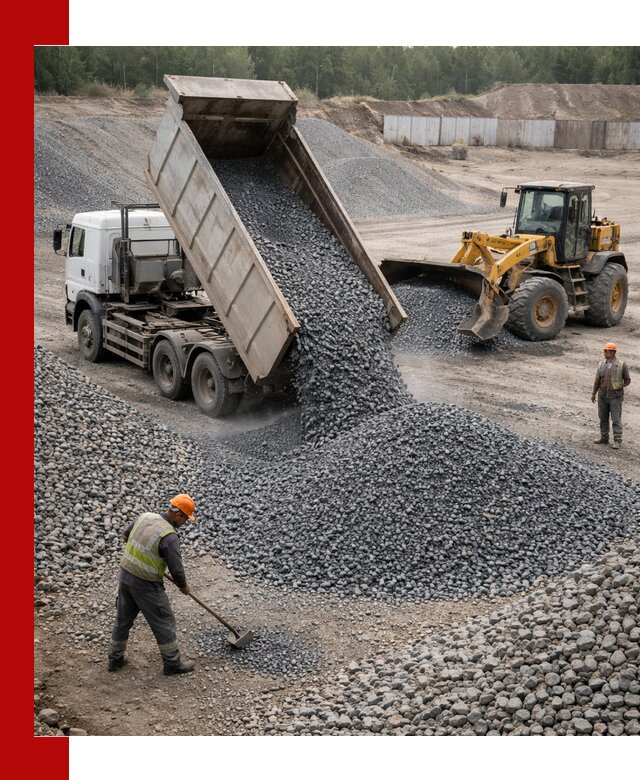 Щебень габбро-диабаз фр. 5-20 с доставкой в Кыштыме