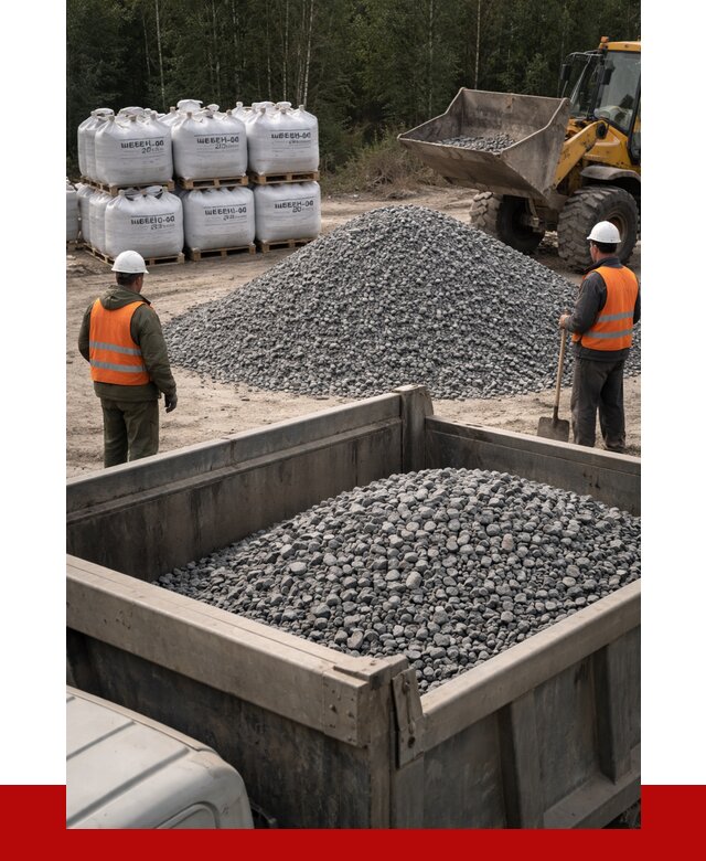 Щебень габбро диабаз 20-40 в Кыштыме от 3531 руб. | ПРОНЕРУДКшт