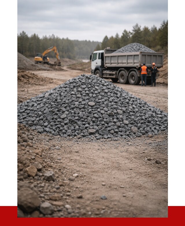 Щебень габбро диабаз фракция 40-70 в Кыштыме от 2285 р-ПРОНЕРУДКшт