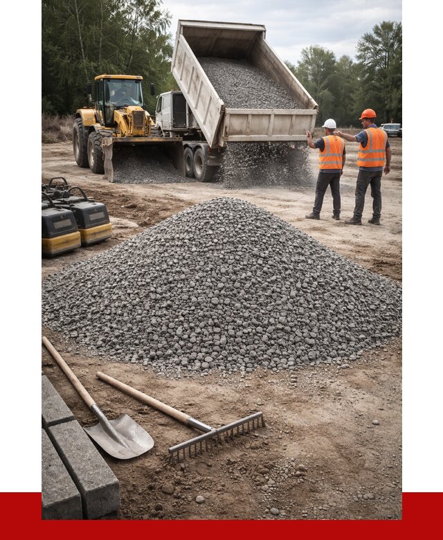 Гравийный щебень купить в Кыштыме от 2285 р. ПРОНЕРУДКшт