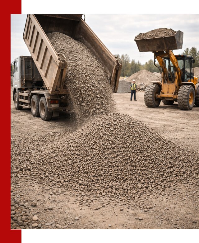 Гравийный щебень фракция 3–10 с доставкой в Кыштыме