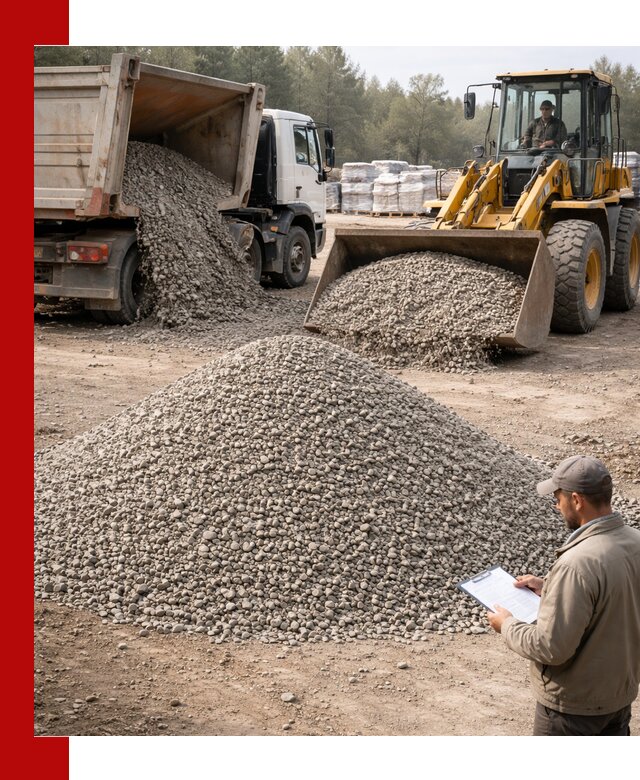 Гравийный щебень фракция 5–10 с доставкой в Кыштыме