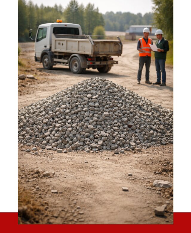 Гравийный щебень фракция 20-40 в Кыштыме от 1246 р. | ПРОНЕРУДКшт