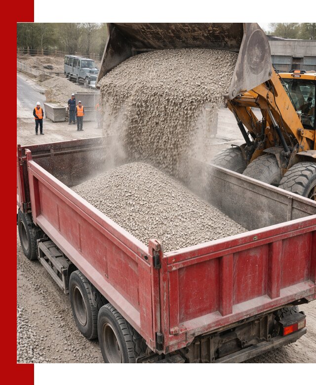 Купить известняковый щебень фракции 0-5 с доставкой в Кыштыме