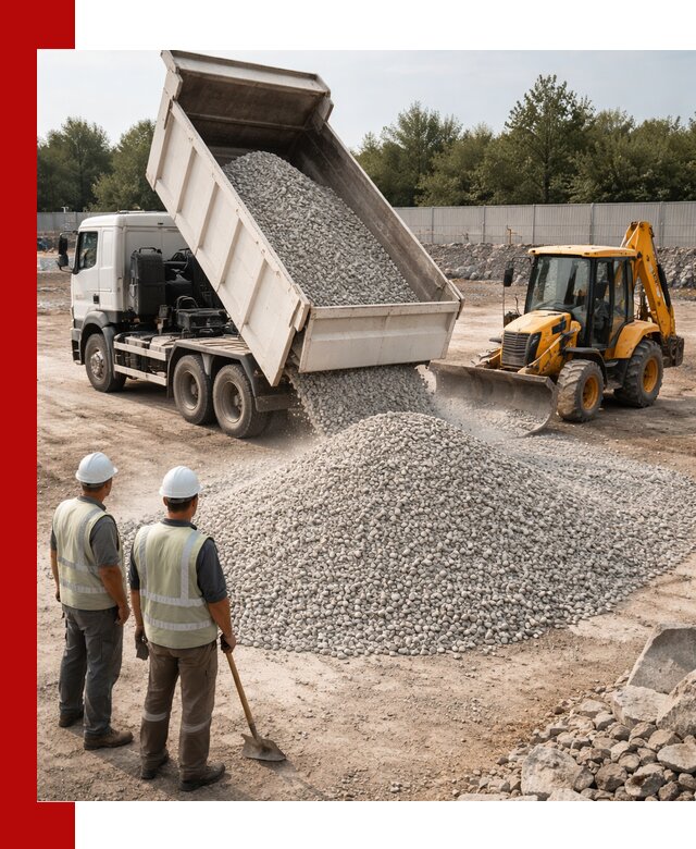 Купить известняковый щебень фракции 5–10 мм с доставкой в Кыштыме