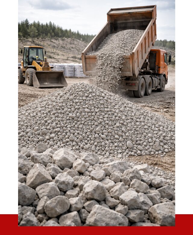 Доломитовый щебень фр. 20-40 в Кыштыме от 4362 р. | ПРОНЕРУДКшт