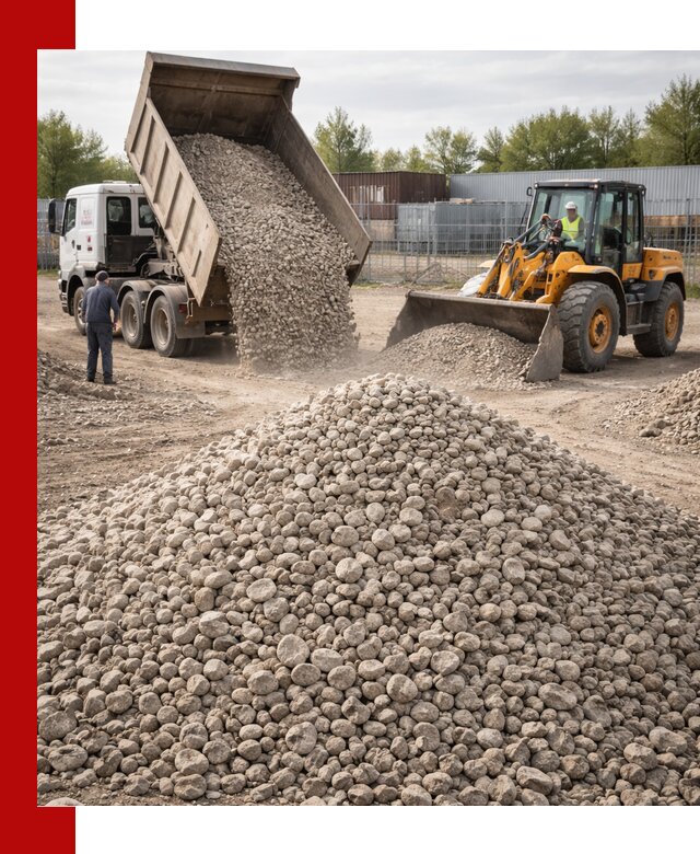 Доломитовый щебень фракции 20–41 с доставкой в Кыштыме