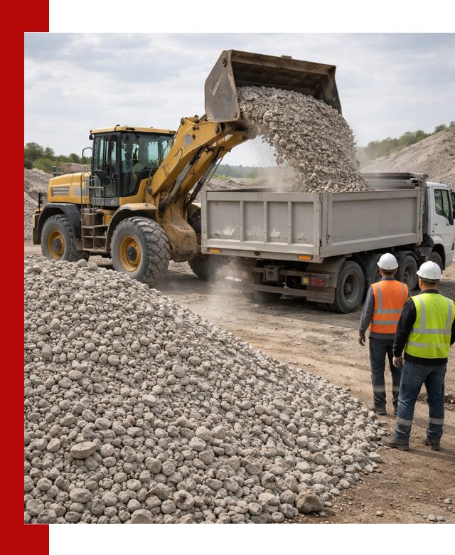 Доломитовый щебень фракция 40–71 доставка и продажа в Кыштыме