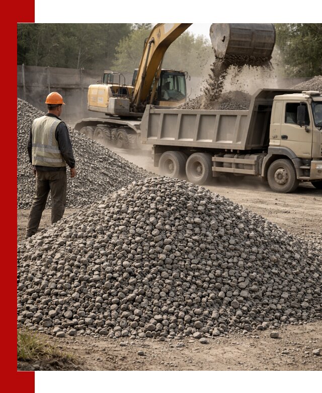 Шлаковый щебень фракция 5-20 с доставкой в Кыштыме