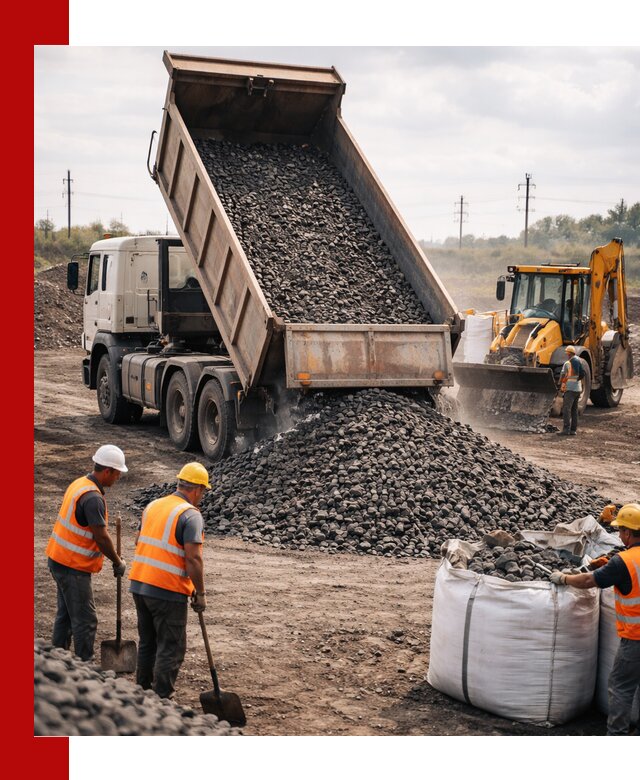 Шлаковый щебень фракция 40-70 с доставкой в Кыштыме