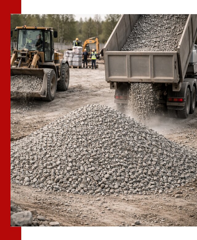 Вторичный щебень фракции 5-20 в Кыштыме — доставка и продажа крупнотоннажно