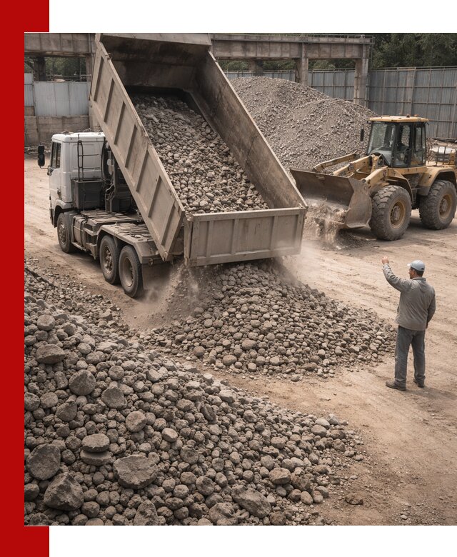 Вторичный щебень фракция 20-40 с доставкой в Кыштыме