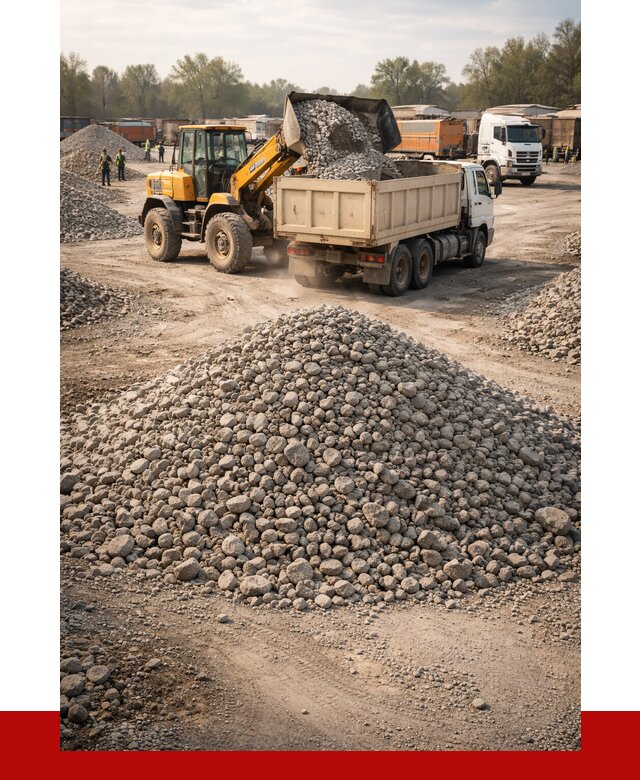 Вторичный щебень фракция 40-70 в Кыштыме от 1807 р, ПРОНЕРУДКшт