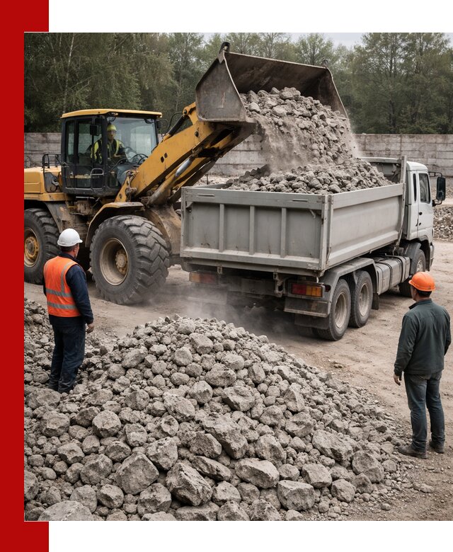 Вторичный щебень фракция 70–150 в Кыштыме с доставкой