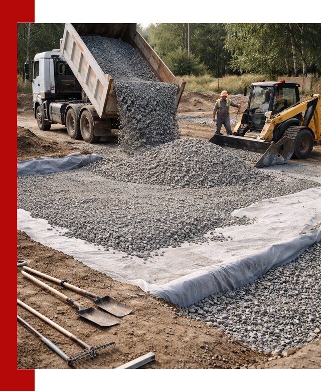 Щебень для фундамента с доставкой в Кыштыме