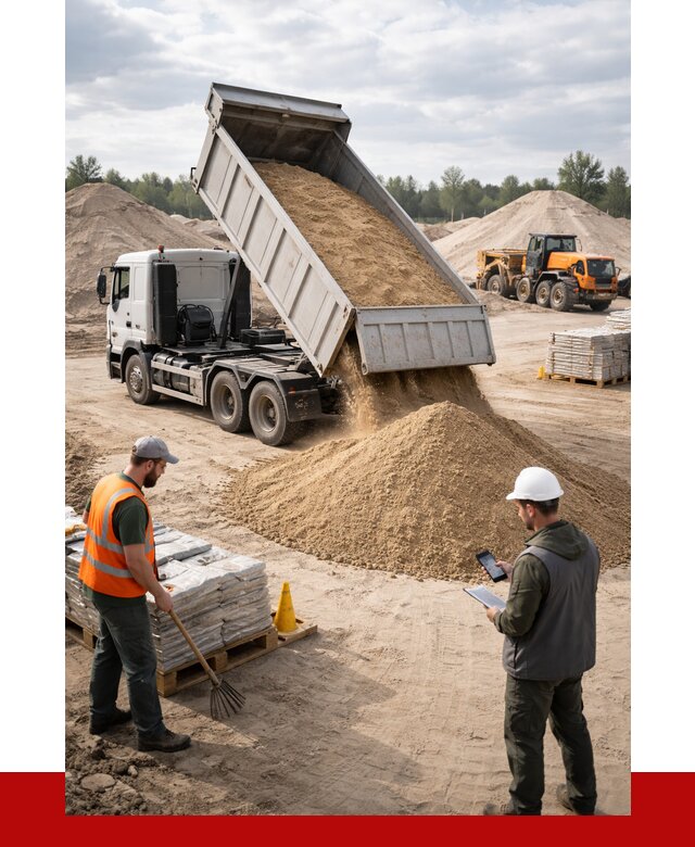 Карьерный песок с доставкой в Кыштыме от 3739 р. ПРОНЕРУДКшт