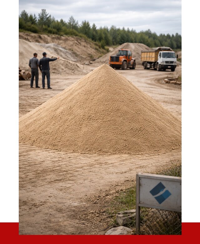 Карьерный песок навалом в Кыштыме от 1869 р. | ПРОНЕРУДКшт