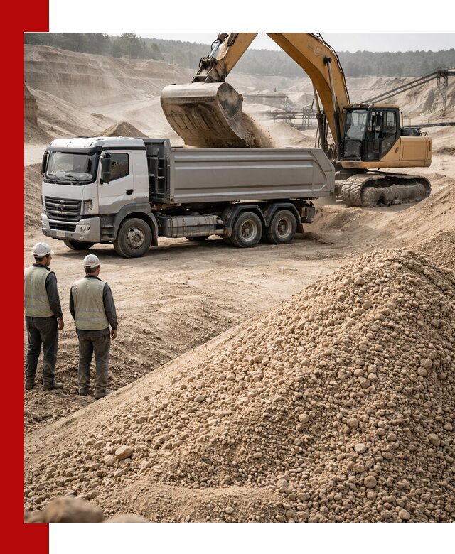 Карьерный крупнозернистый песок с доставкой в Кыштыме