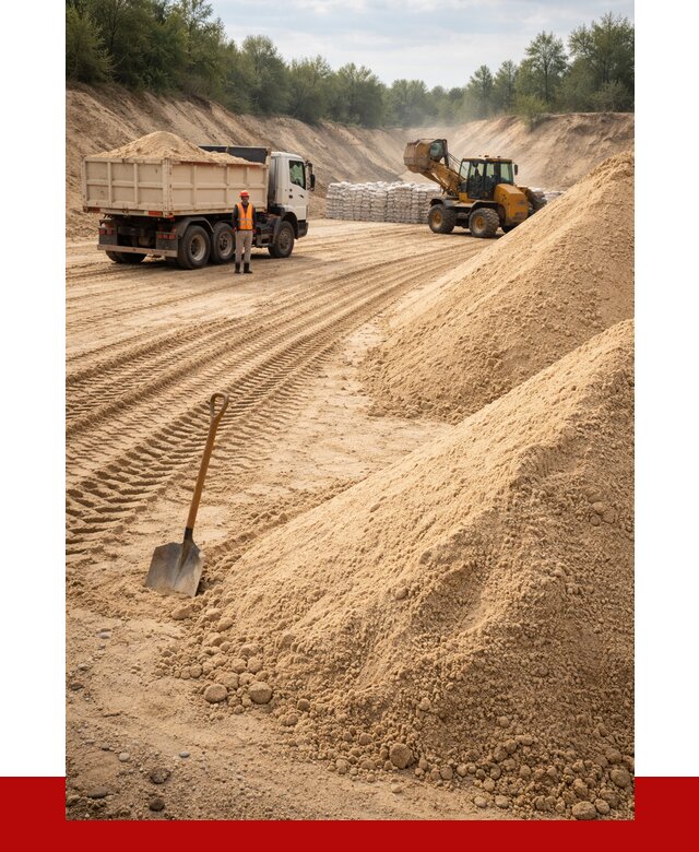 Карьерный песок мелкозернистый в Кыштыме от 9347 р. | ПРОНЕРУДКшт