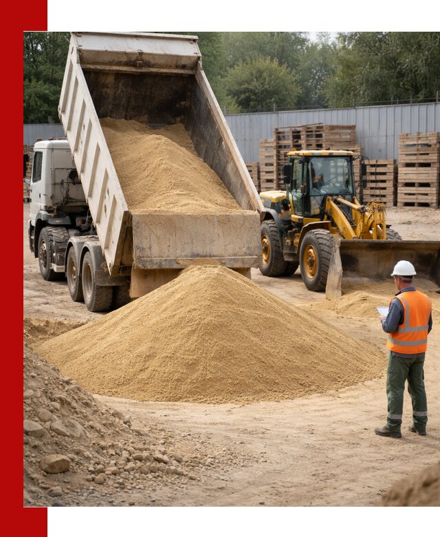 Доставка карьерного мелкозернистого песка в Кыштыме