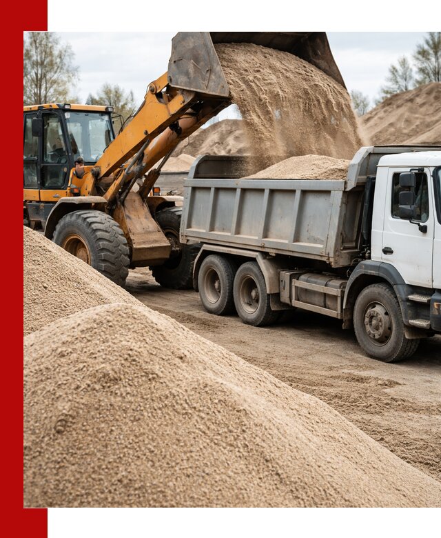 Доставка сеяного песка в Кыштыме оптом и в розницу