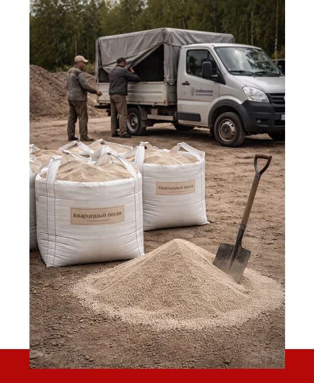 Кварцевый песок для пескоструя в Кыштыме от 4674 р. | ПРОНЕРУДКшт