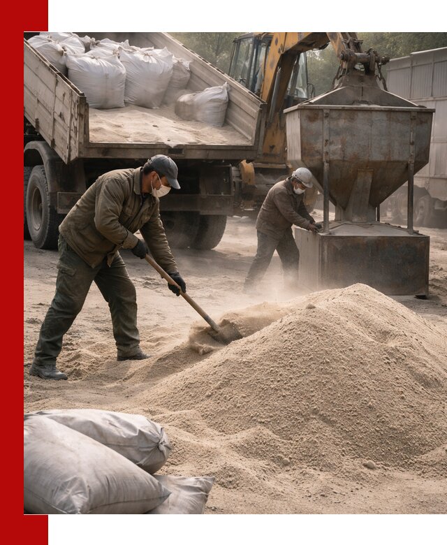 Кварцевый песок для пескоструя в Кыштыме — доставка и качество