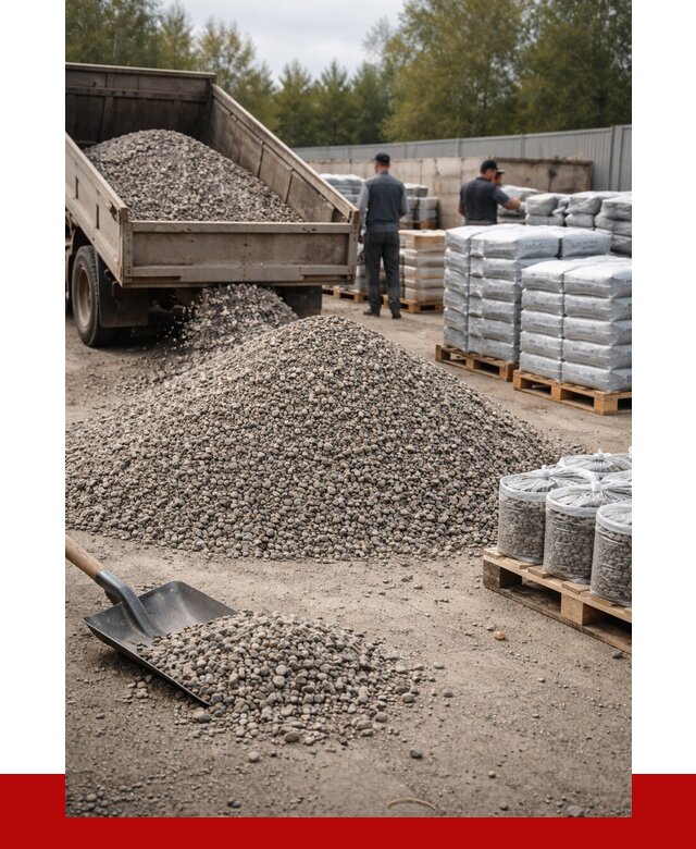Гравий фракция 5-20 в Кыштыме купить от 2389 р. ПРОНЕРУДКшт
