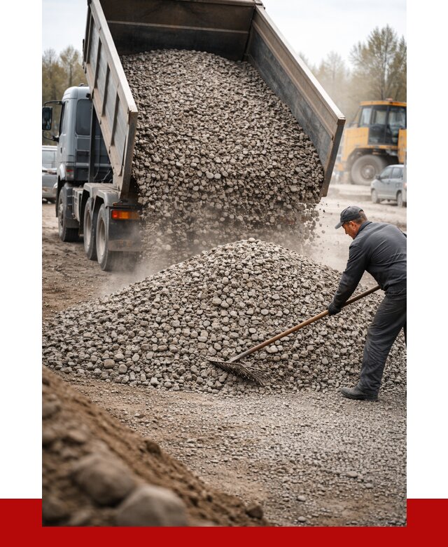 Гравий фракция 20-40 в Кыштыме от 2597 р. доставка | ПРОНЕРУДКшт