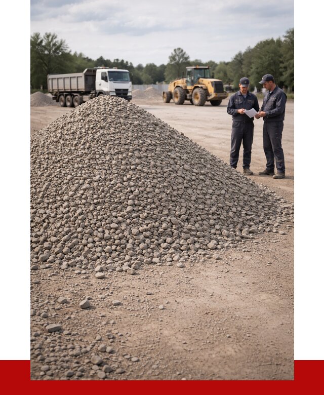 Купить гравий фракция 40-70 в Кыштыме от 1246 р. | ПРОНЕРУДКшт