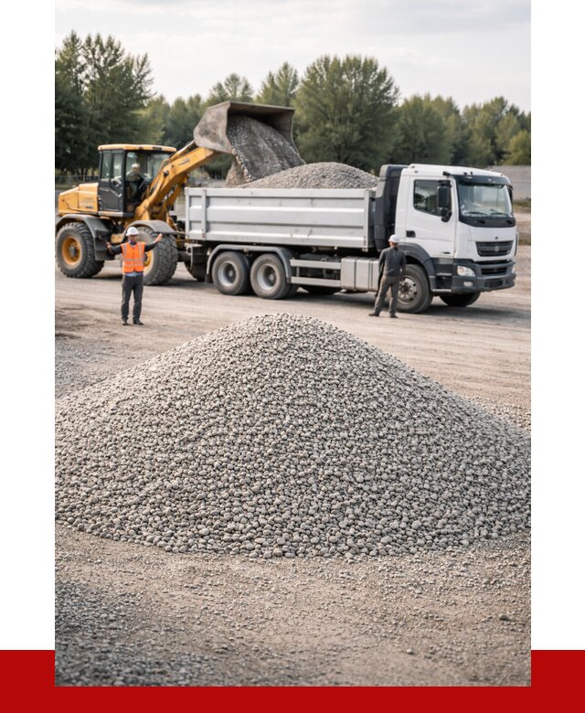 Купить мытый гравий в Кыштыме от 3635 р, доставка ПРОНЕРУДКшт