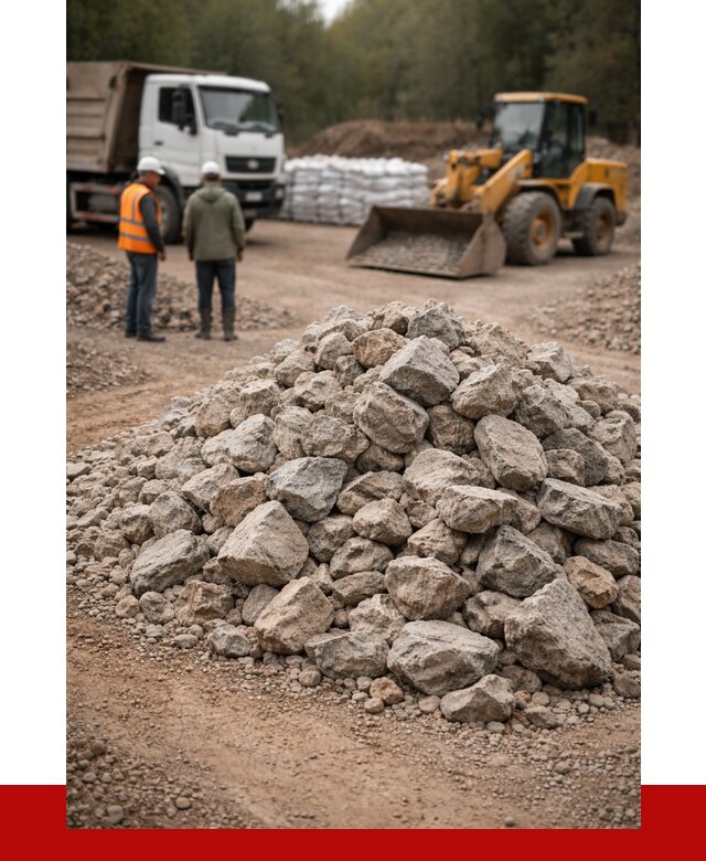 Купить бутовый камень с доставкой в Кыштыме от 2389 р. | ПРОНЕРУДКшт