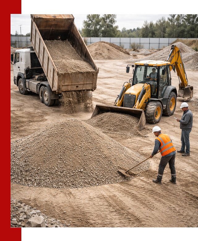 Поставка и доставка ПГС С4 в мешках и самосвалах в Кыштыме