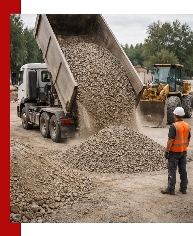 Доставка щпс в Кыштыме — щебеночно-песчаная смесь под заборы и дорожки