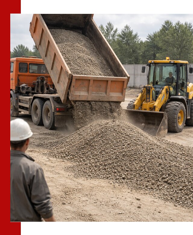 Доставка щпс С8 самосвалами в Кыштыме от производителя