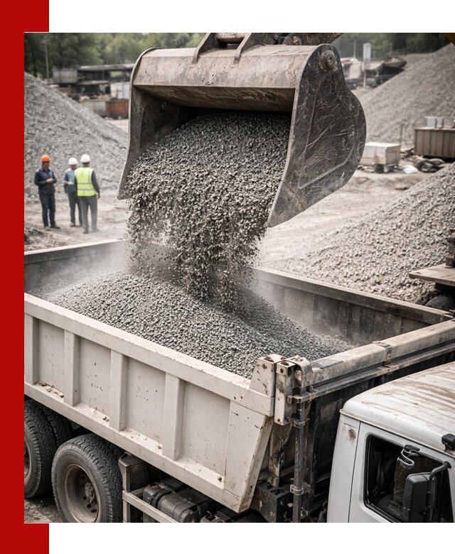 Отсев и крошка для строительства и дорожных работ в Кыштыме