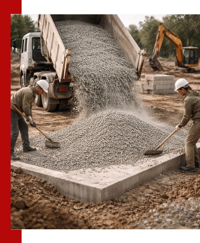 Доставка и продажа отсева для бетона в Кыштыме