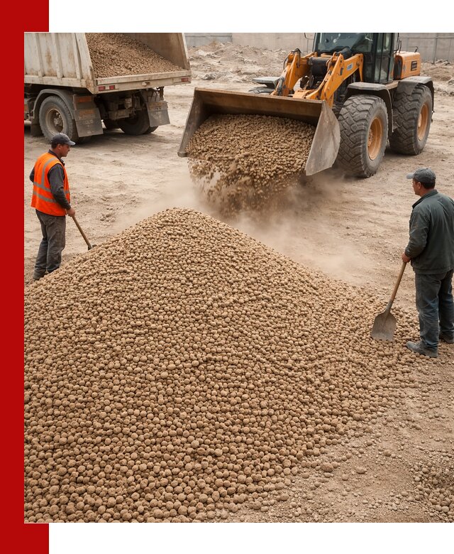 Керамзит фракция 10-20 с доставкой в Кыштыме