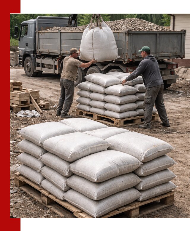 Керамзит в мешках с доставкой в Кыштыме от компании-поставщика