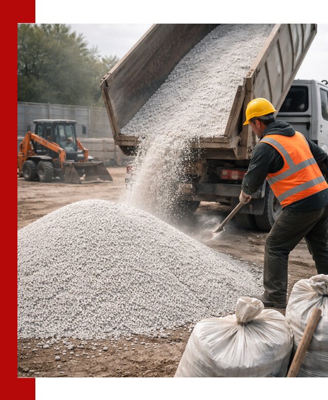 Доставка перлита вспученного в Кыштыме оптом и в розницу