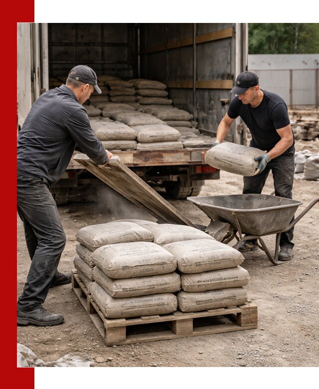 Пескобетон М300 с доставкой в Кыштыме по выгодной цене