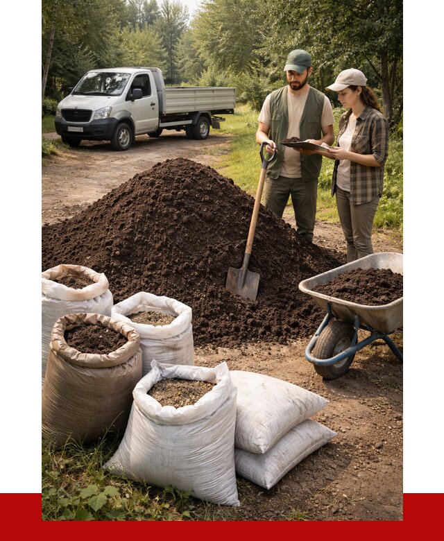 Купить грунт с доставкой в Кыштыме от 4674 р. за м3 | ПРОНЕРУДКшт